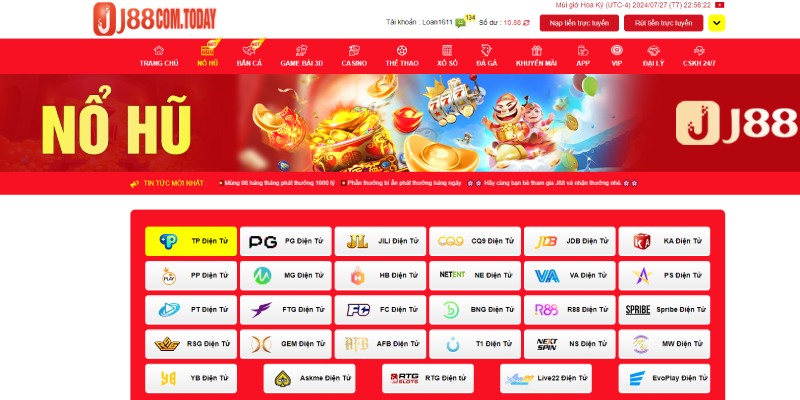 Nổ hũ chất lượng săn jackpot không biết chán