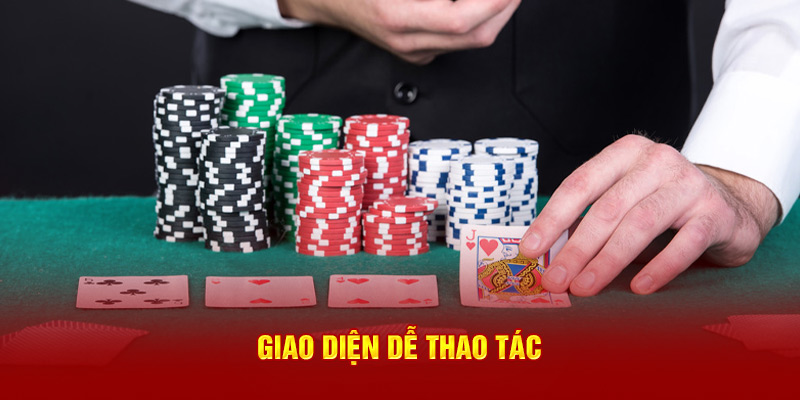 Giao diện dễ thao tác