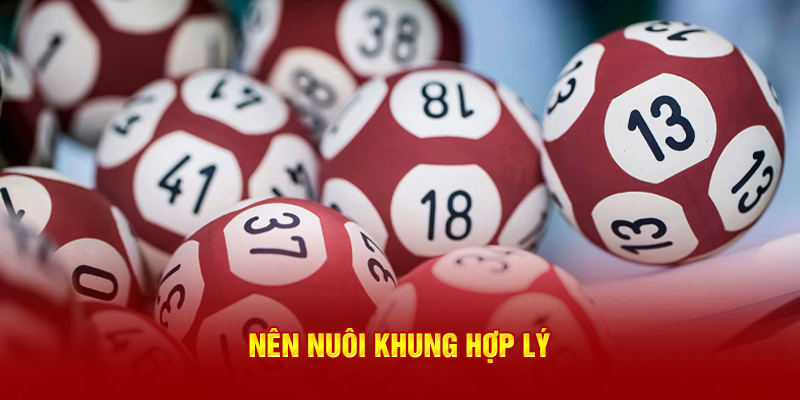 Nên nuôi khung hợp lý